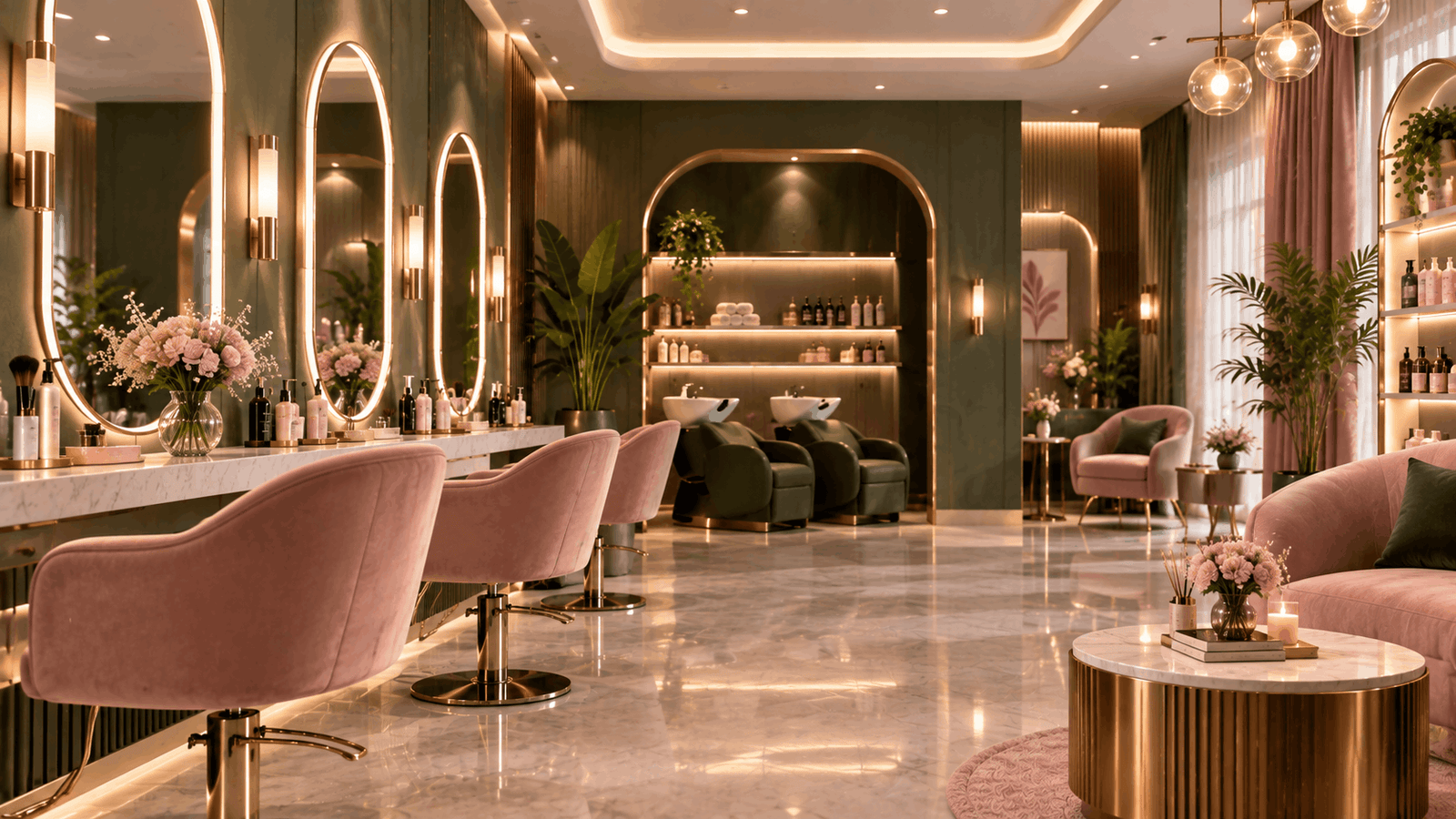 Salon interior